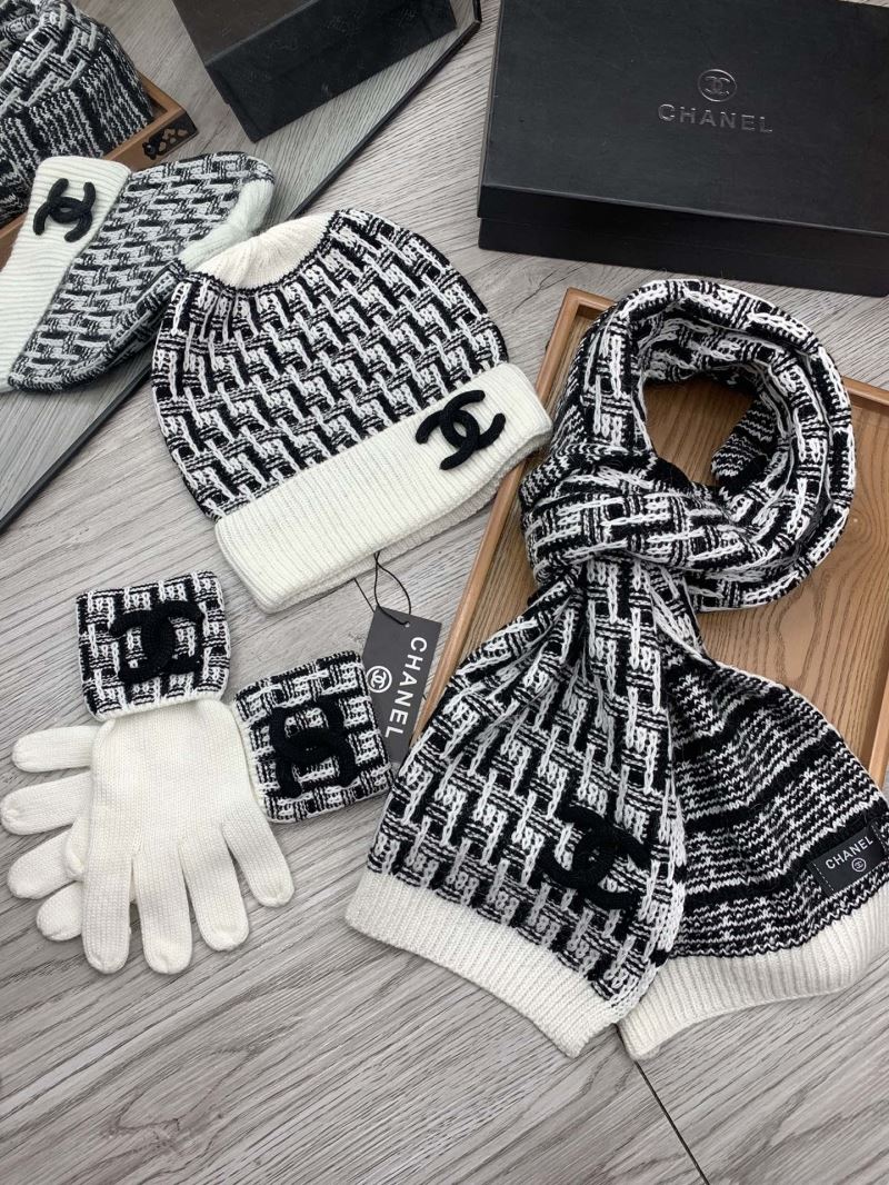 Chanel Caps Scarfs